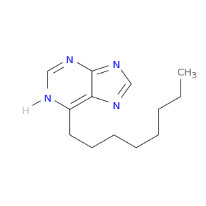 1H-Purine, 6-octyl-