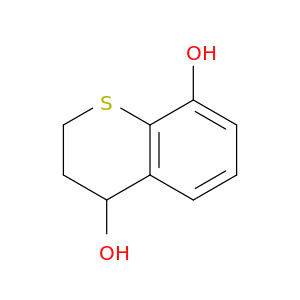 2H-1-Benzothiopyran-4,8-diol, 3,4-dihydro-