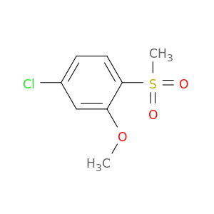 4-Chloro-1-methanesulfonyl-2-methoxybenzene