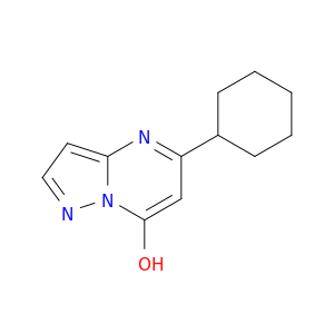 Pyrazolo[1,5-a]pyrimidin-7-ol, 5-cyclohexyl-