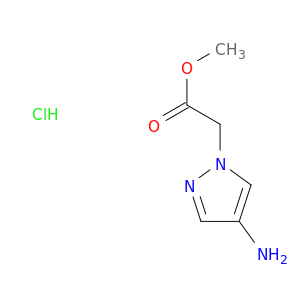 methyl 2-(4-amino-1H-pyrazol-1-yl)acetate hydrochloride
