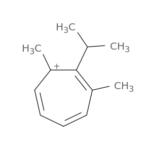 Cycloheptatrienylium, 1,3-dimethyl-2-(1-methylethyl)-