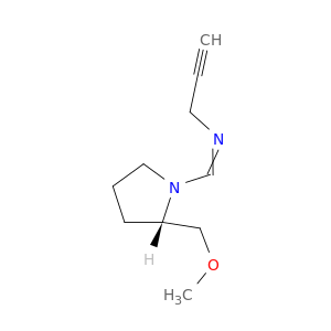 Pyrrolidine, 2-(methoxymethyl)-1-[(2-propynylimino)methyl]-, (S)-