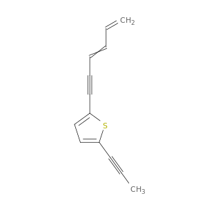 Thiophene, 2-(3,5-hexadien-1-ynyl)-5-(1-propynyl)-