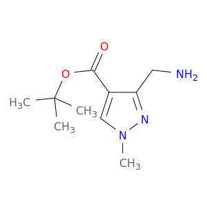 tert-Butyl 3-(aminomethyl)-1-methyl-1H-pyrazole-4-carboxylate