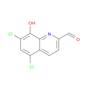 5,7-DICHLORO-8-HYDROXYQUINOLINE-2-CARBALDEHYDE