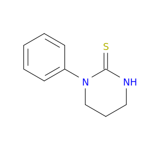 2(1H)-Pyrimidinethione, tetrahydro-1-phenyl-