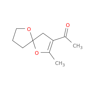 Ethanone, 1-(2-methyl-1,6-dioxaspiro[4.4]non-2-en-3-yl)-