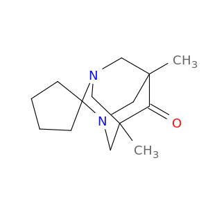 Spiro[cyclopentane-1,2'-[1,3]diazatricyclo[3.3.1.13,7]decan]-6'-one,5',7'-dimethyl-