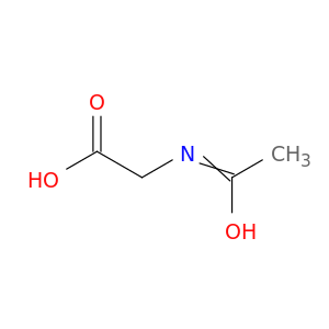 Glycine, N-(1-hydroxyethylidene)-