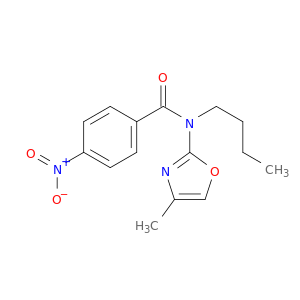 Benzamide, N-butyl-N-(4-methyl-2-oxazolyl)-4-nitro-