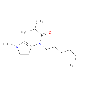 Propanamide, N-hexyl-2-methyl-N-(1-methyl-1H-pyrrol-3-yl)-