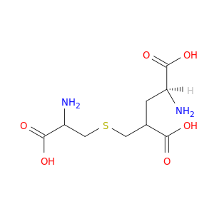 Glutamic acid, 4-[[(2-amino-2-carboxyethyl)thio]methyl]-