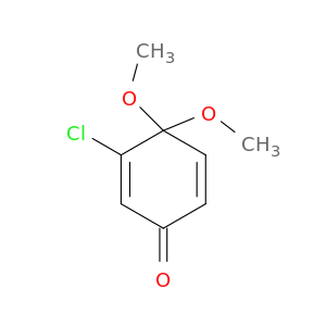 2,5-Cyclohexadien-1-one, 3-chloro-4,4-dimethoxy-