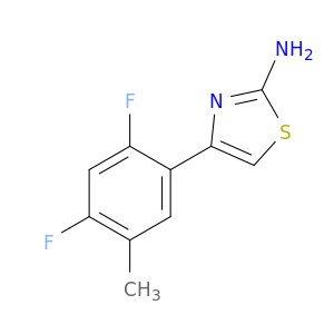 4-(2,4-Difluoro-5-methylphenyl)-1,3-thiazol-2-amine