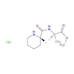 Methyl (2R)-2-[(2S)-Piperidin-2-ylformamido]propanoate Hydrochloride