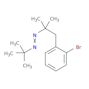 Diazene, [2-(2-bromophenyl)-1,1-dimethylethyl](1,1-dimethylethyl)-