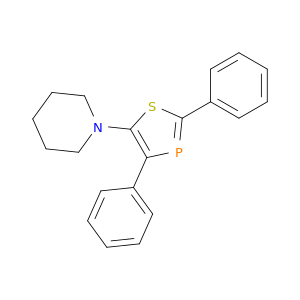 Piperidine, 1-(2,4-diphenyl-1,3-thiaphosphol-5-yl)-
