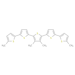 2,2':5',2'':5'',2''':5''',2''''-Quinquethiophene, 3'',4'',5,5''''-tetramethyl-