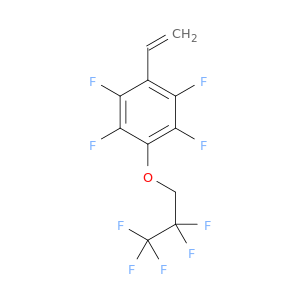 Benzene, 1-ethenyl-2,3,5,6-tetrafluoro-4-(2,2,3,3,3-pentafluoropropoxy)-