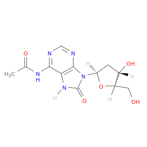 Adenosine, N-acetyl-2'-deoxy-7,8-dihydro-8-oxo-