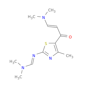 (E)-N'-(5-((E)-3-(Dimethylamino)acryloyl)-4-methylthiazol-2-yl)-N,N-dimethylformimidamide