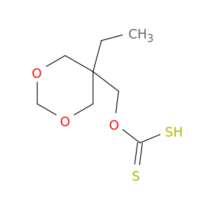 Carbonodithioic acid,O-[(5-ethyl-1,3-dioxan-5-yl)methyl] ester