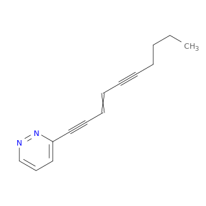Pyridazine, 3-(3-decene-1,5-diynyl)-