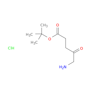 Pentanoic acid, 5-amino-4-oxo-, 1,1-dimethylethyl ester, hydrochloride