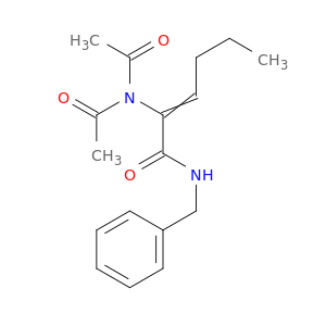2-Hexenamide, 2-(diacetylamino)-N-(phenylmethyl)-