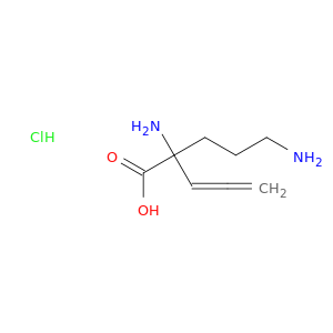 3,4-Pentadienoic acid, 2-amino-2-(3-aminopropyl)-, hydrochloride