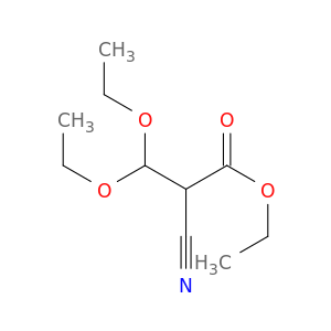 Propanoic acid, 2-cyano-3,3-diethoxy-, ethyl ester