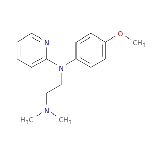 1,2-Ethanediamine, N-(4-methoxyphenyl)-N',N'-dimethyl-N-2-pyridinyl-