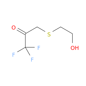 2-Propanone, 1,1,1-trifluoro-3-[(2-hydroxyethyl)thio]-