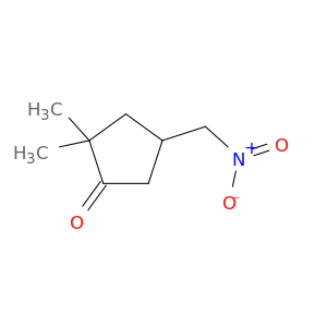 Cyclopentanone, 2,2-dimethyl-4-(nitromethyl)-