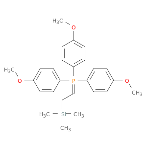 Phosphorane, tris(4-methoxyphenyl)[2-(trimethylsilyl)ethylidene]-