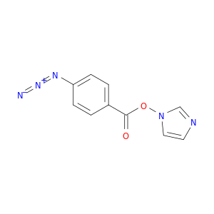 1H-Imidazole, 1-[(4-azidobenzoyl)oxy]-