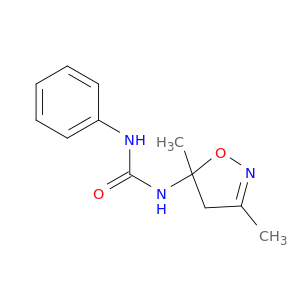 Urea, N-(4,5-dihydro-3,5-dimethyl-5-isoxazolyl)-N'-phenyl-