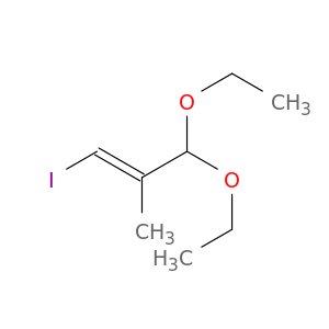 1-Propene, 3,3-diethoxy-1-iodo-2-methyl-, (E)-
