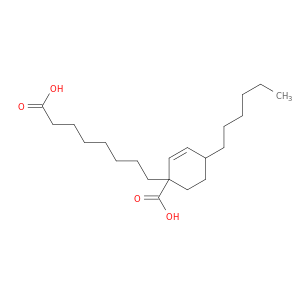 2-Cyclohexene-1-octanoic acid, carboxy-4-hexyl-