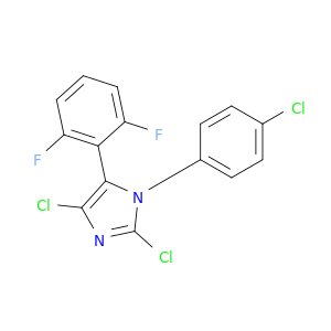 2,4-Dichloro-1-(4-chlorophenyl)-5-(2,6-difluorophenyl)-1H-imidazole