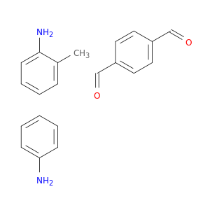 1,4-苯并苯甲酰甲醛,聚合物与苯甲胺和2-甲基苯并苯胺,最长