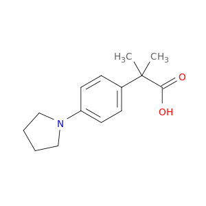 ALPHA,ALPHA-二甲基-4-(1-吡咯烷基)苯乙酸