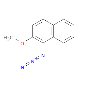 Naphthalene, 1-azido-2-methoxy-