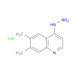 6,7-Dimethyl-4-hydrazinoquinoline hydrochloride