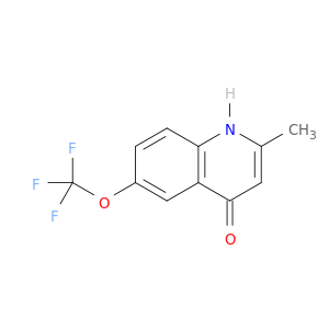 4-喹啉醇,2-甲基-6-(三氟甲氧基)-
