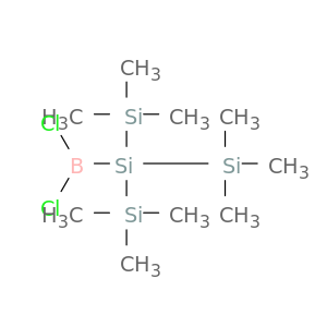 Borane, dichloro[2,2,2-trimethyl-1,1-bis(trimethylsilyl)disilanyl]-