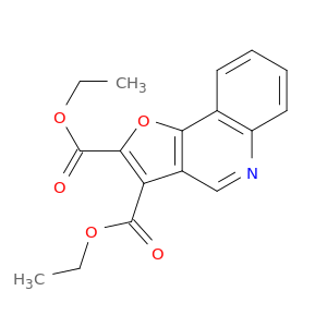 Furo[3,2-c]quinoline-2,3-dicarboxylic acid, diethyl ester
