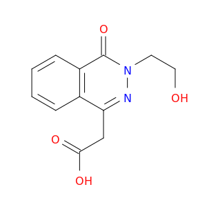 2-[3-(2-Hydroxyethyl)-4-oxo-3,4-dihydrophthalazin-1-yl]acetic Acid