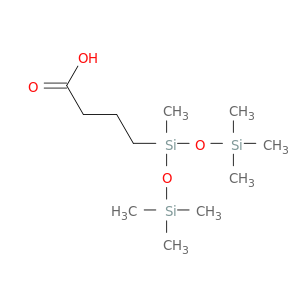 Butanoic acid, 4-[1,3,3,3-tetramethyl-1-[(trimethylsilyl)oxy]disiloxanyl]-
